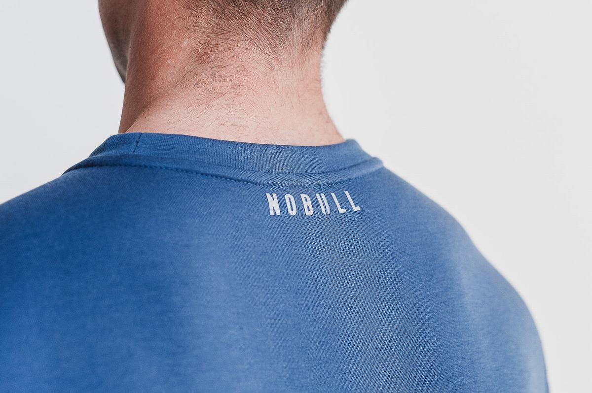 Nobull Crossfit® Crew Men's Sweatshirts Navy | Australia (UF8941)